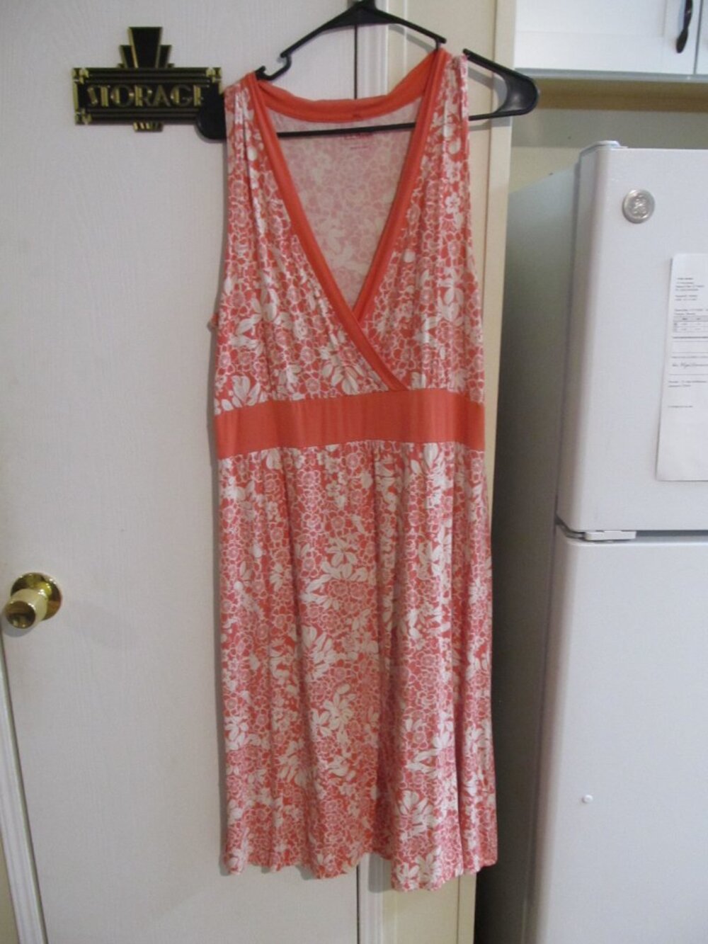 LL Bean Floral Midi Dress